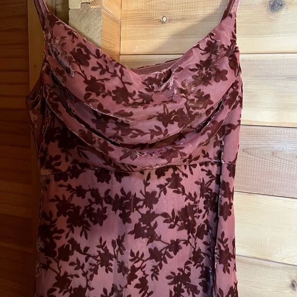 Revelry Dresses & Skirts - Skye Floral Burnout Dress. Terracotta